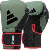 Adidas Combat 50 Bokshandschoenen - Kunstleer - Groen/Zwart