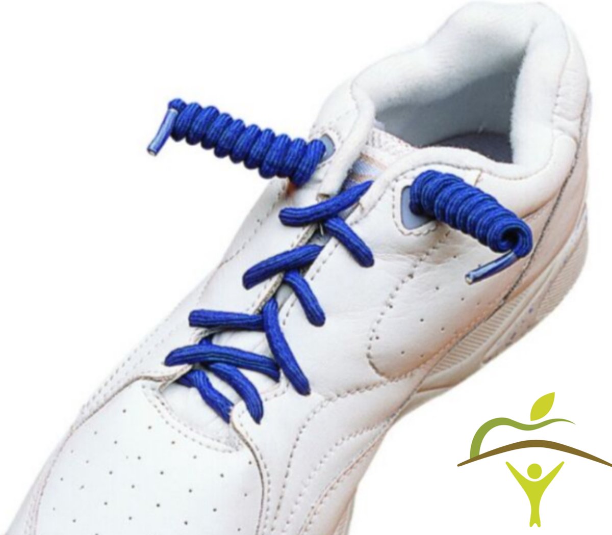 Elastische spiraal schoenveters: Bruin