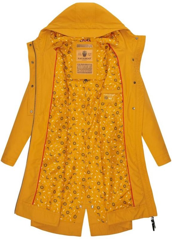 Navahoo Josinaa Parka Leggero Da Donna Con Cappuccio, Grigio, Taglia S - Mezza Stagione - 3