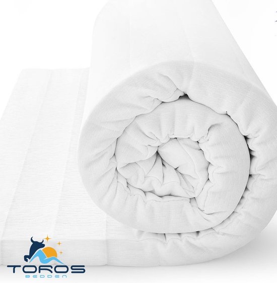 Toros Bedden Topdek - Matras - Topper Comfort Hr Exclusief Luxe XL 120x200 7 cm