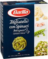 Barilla La Collezione D'Italia Tagliatelle con Spinaci Bolognesi tagliatelle met spinazie 500 g pak
