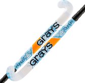 Grays houten hockeystick Rogue Ultrabow Sen Stk Blauw / Wit - maat 36.5L