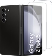 2x Screenprotector geschikt voor Samsung Galaxy Z Fold 5 / Fold 4 - Beschermglas - GuardCover