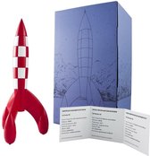 Kuifje Raket - Kuifje beeldje Raket - Moulinsart - Verzamelobject Kuifje Raket - Rood Wit - 30 cm