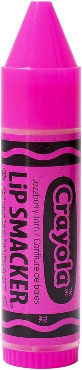 Lip Smacker - Crayola - Mega - Jazzberry - 1 Stuk - Lip Balm - Lippenbalsem - 8 g