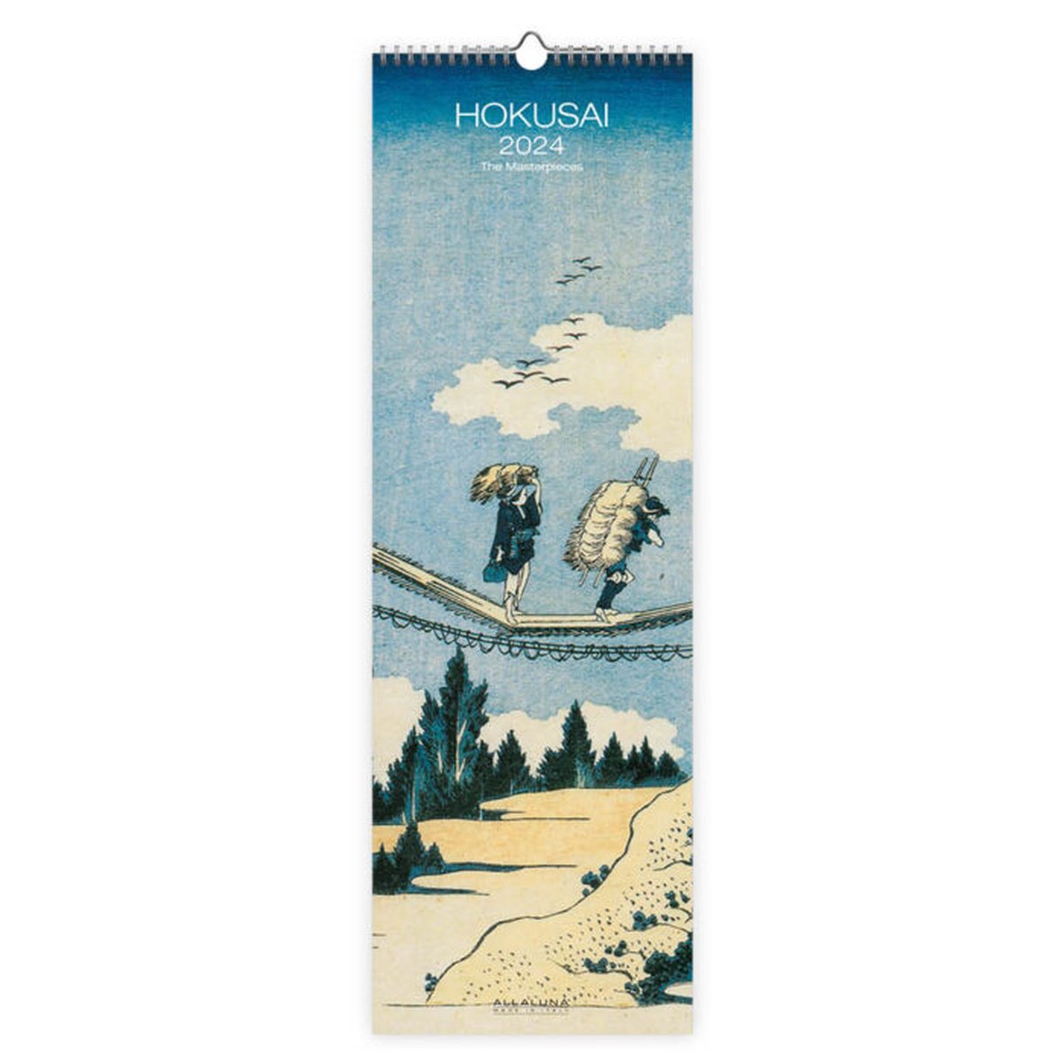 Hokusai Slimline Kalender 2024