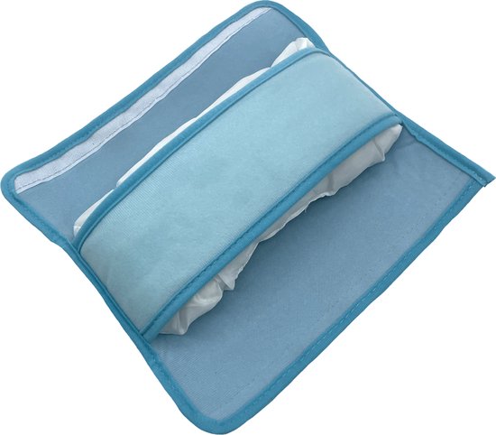 Gordelhoes Kind Blauw - Gordelkussen - Gordel Beschermer - Autogordel beschermer - Slaapkussen Auto - Gordelhoes Auto - Nekkussen Kind - Gordelhoezen van CARKIDS. — afbeelding 4