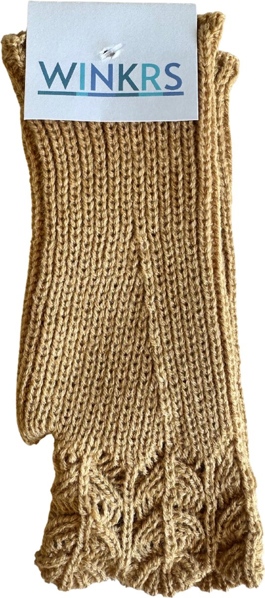 Aelevate Ellebooglengte gebreide handschoenen | armwarmers
