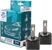 D1S LED SET - Plug & Play - Canbus - 30000 Lumen 6000k Helder - +300% licht - LED CSP Chips - 2 stuks