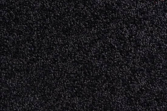 Deurmat Twister zwart 60x90cm - 7 kleuren - 5 maten - wasbaar Vinyl