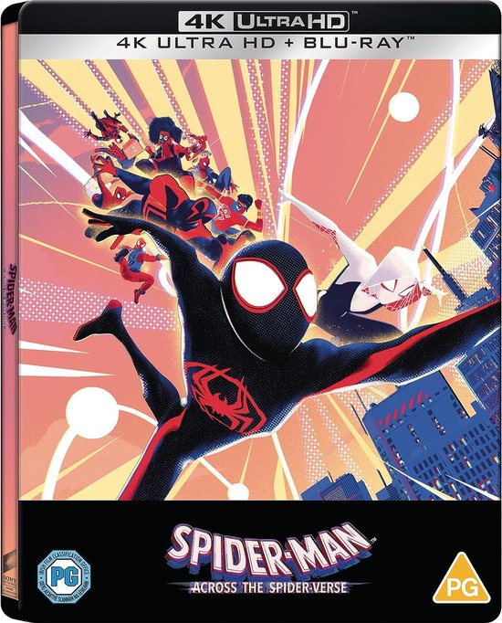 Spider-Man: Across The Spider-Verse - 4K UHD + BR - Steelbook - Import met NL spraak en OT