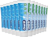 Oral-B Tandpasta 1-2-3 Frisse mint - 12 x 75 ml - Voordeelverpakking