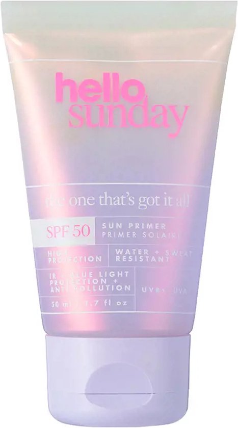 Hello Sunday Sun Primer Spf50 50 ML - festival make up