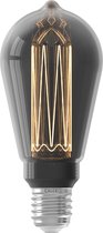 Calex Crown Series LED Lamp - E27 - Rustiek Lichtbron Titanium - 3.5W - Dimbaar