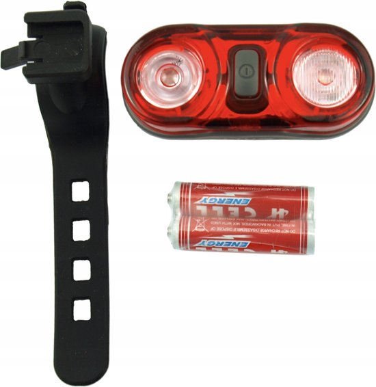 ProX Achterlicht Fiets - LED met batterij — afbeelding 3