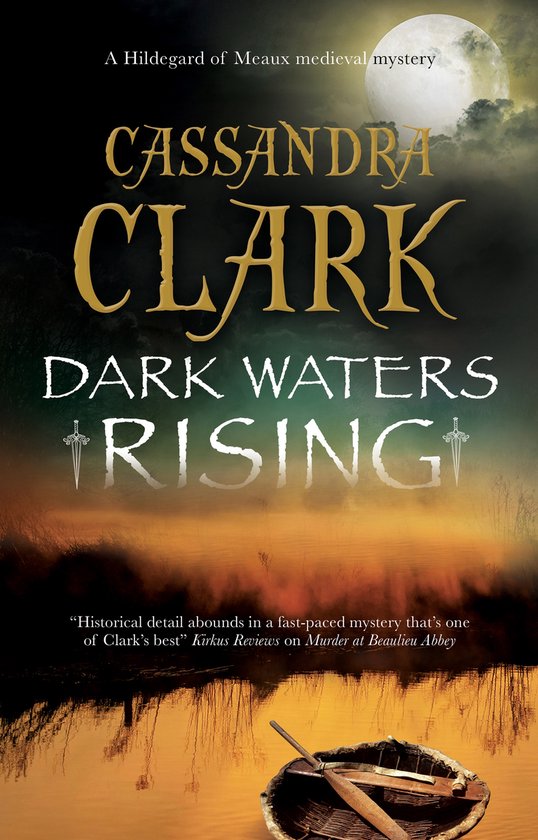 A Hildegard of Meaux medieval mystery- Dark Waters Rising - cover