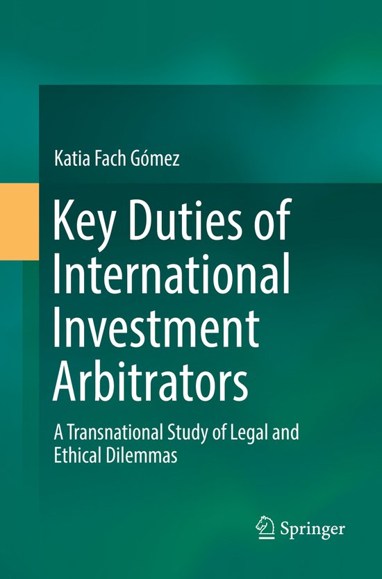 Key Duties of International Investment Arbitrators - cover