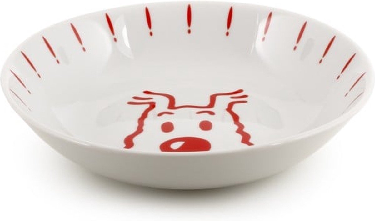 ASSIETTE mélaminé TITI 1975 dessous orange VINTAGE