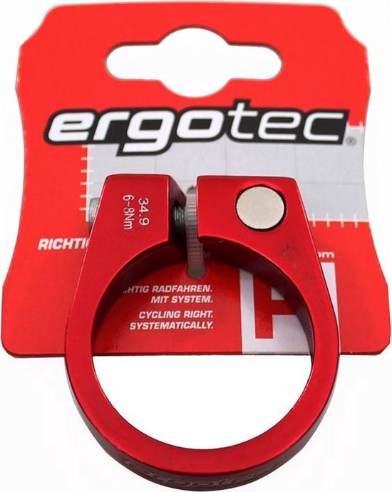 Ergotec zadelpenklem SCI105 34,9 rd geeloxeerd