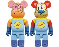 400% Bearbrick set - Ren & Stimpy (Space Madness)