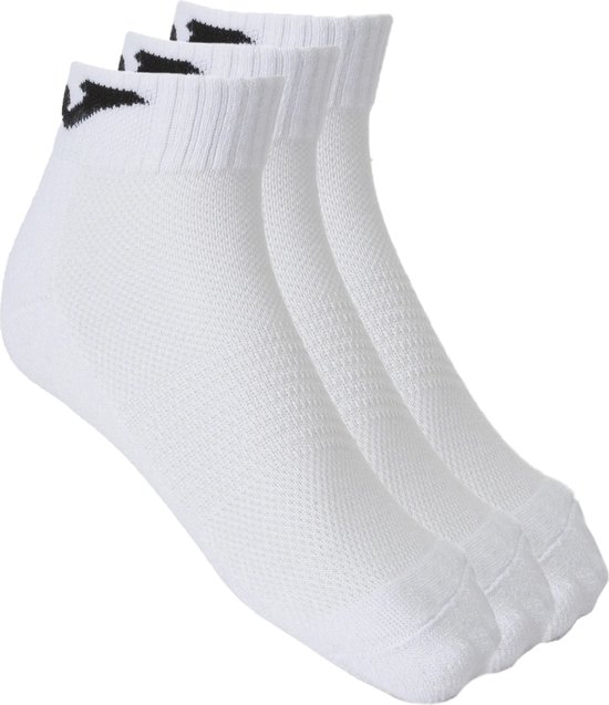 Joma Ankle 3PPK Socks 400780-200, Unisex, Wit, Sokken, maat: 39-42