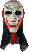 Masque Fjesta Joker - Masque d'Halloween - Costume d'Halloween - Masque de carnaval - Plastique - Taille unique