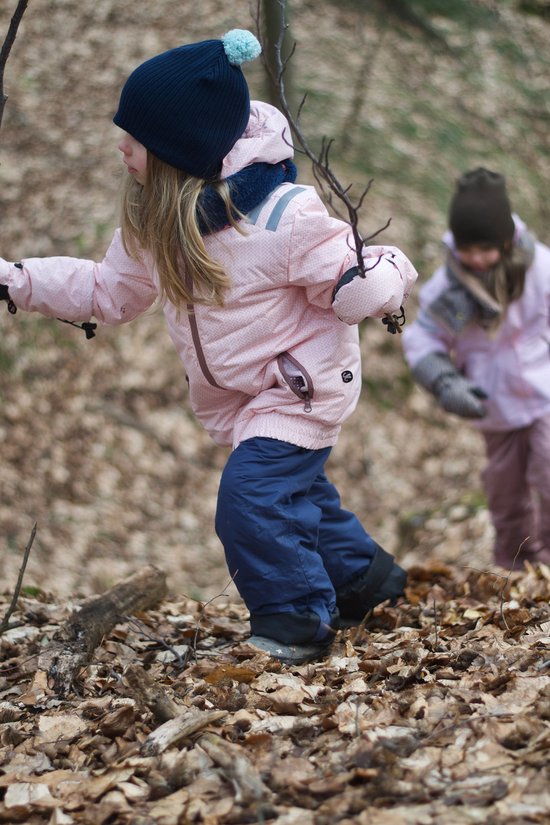 Ducksday - veste d'hiver avec polaire peluche pour enfants - imperméable - coupe-vent - chaude - école - ski - Filles - Molly - 146/152