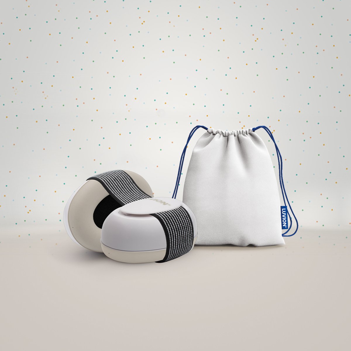 LUVION® Baby Gehoorbeschermer - Premium gehoorbescherming voor je baby - tot 3 jaar - Snow White – foto 4