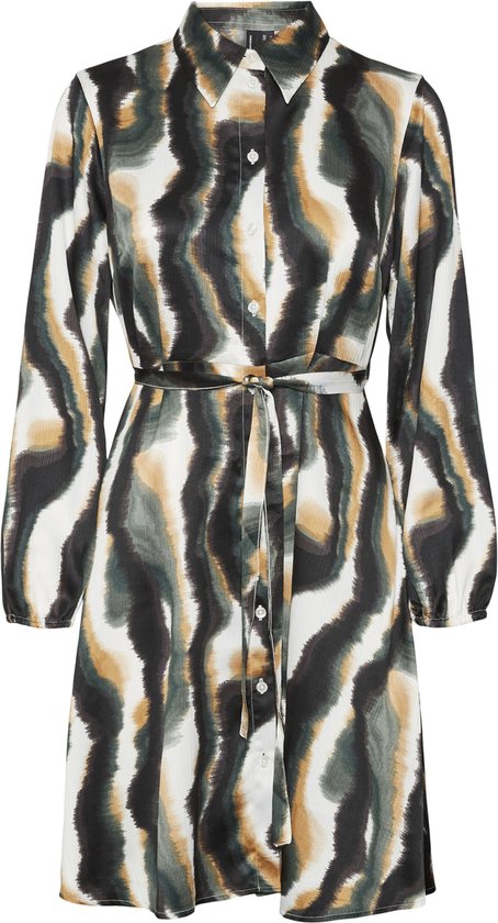 Foto: Vero moda vmfrei l s abk dress wvn lcs dames jurk maat l