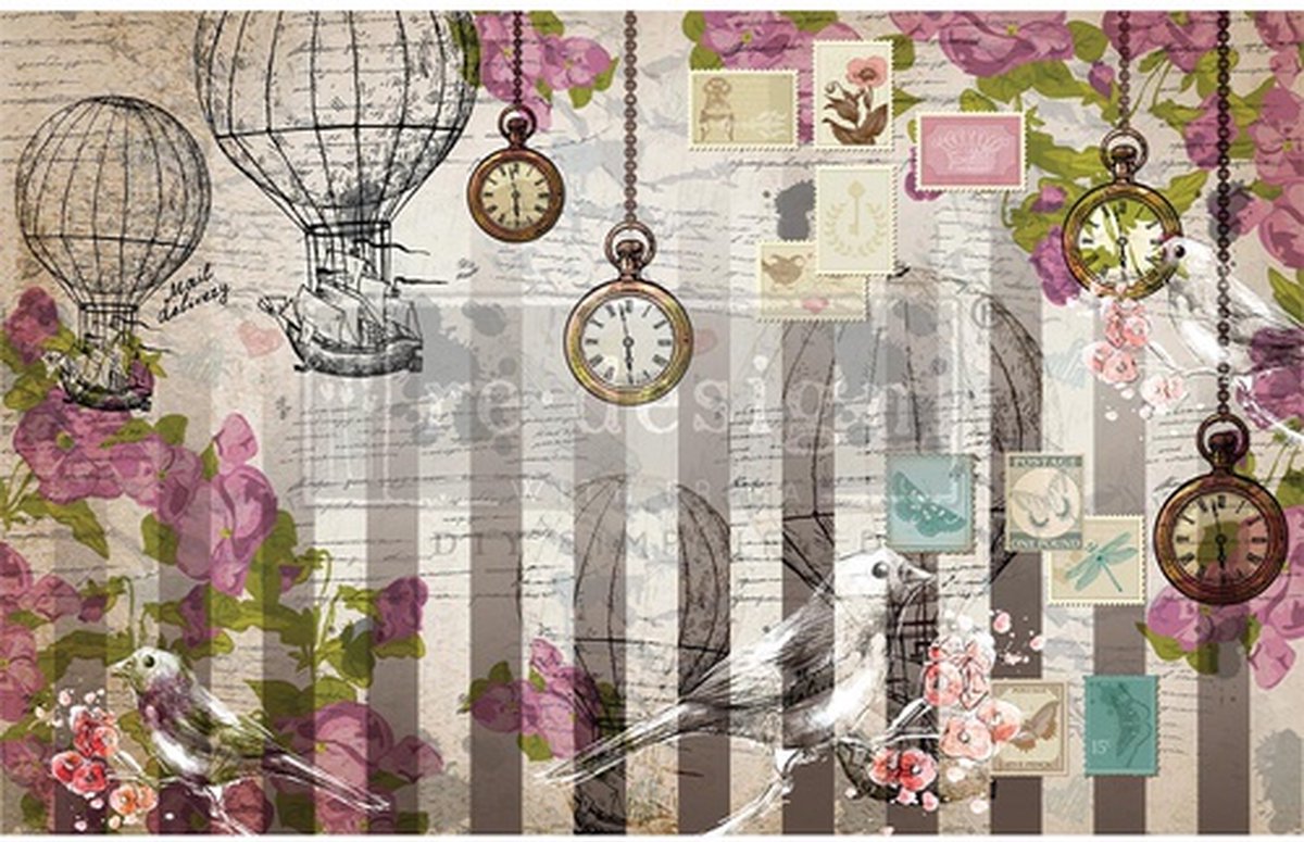 Redesign - Decoupage Tissue Paper - Love Letters