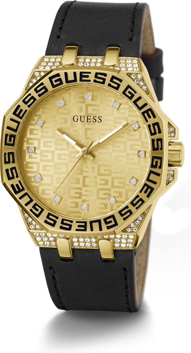 Guess Watches GW0547L3 Horloge Goud Zwart