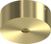 psmlighting Rosette-Up Plafondkap | rond Ø60mm | Messing | Goud Satijn