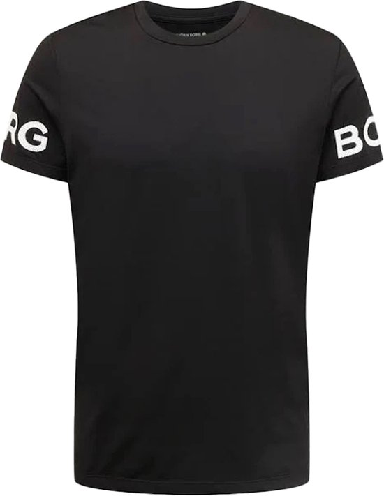 Björn Borg T-shirt - zwart - Maat: S