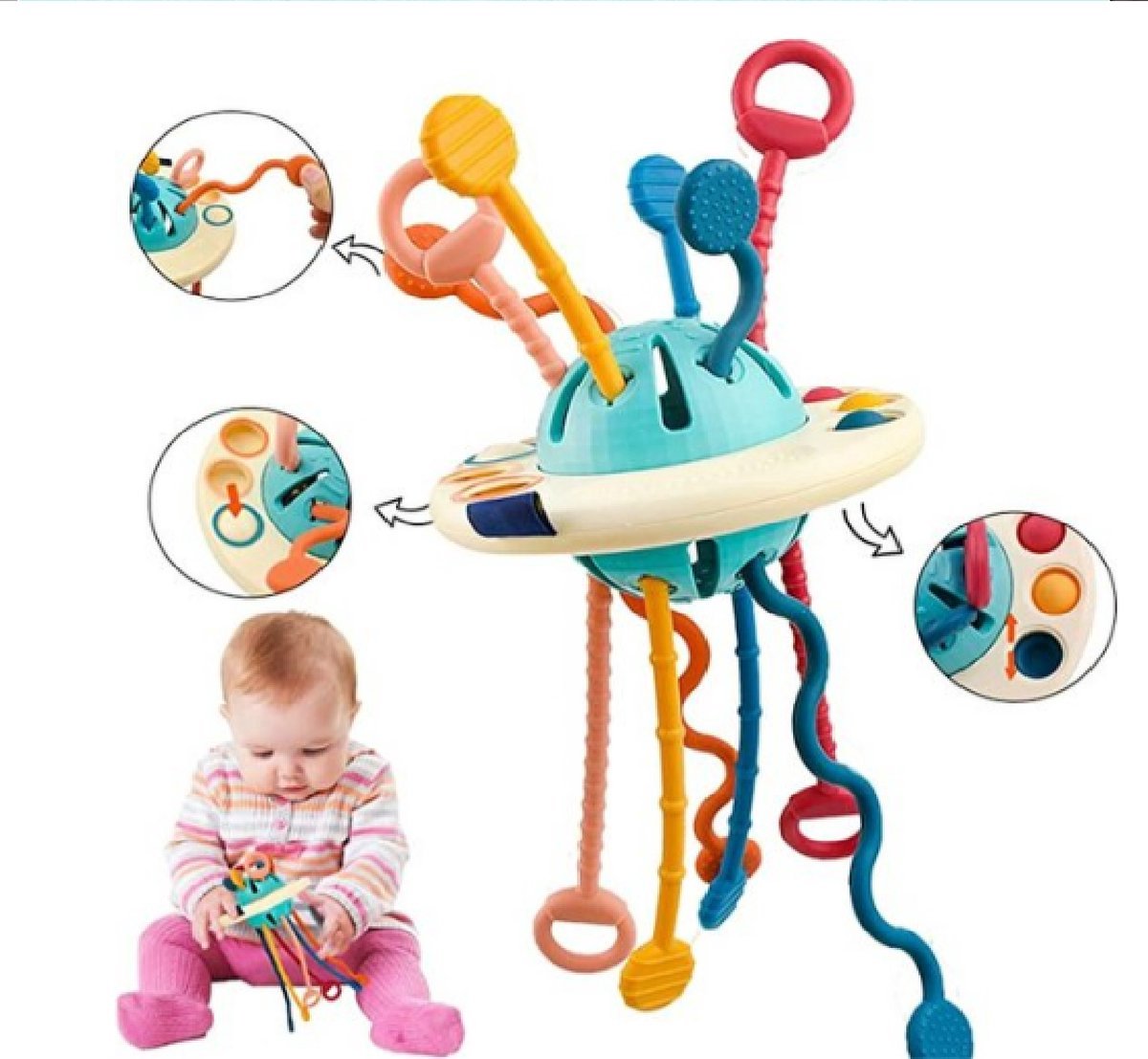 COOL'R® Ensemble de jeu Montessori 3 pièces - Jouets sensoriels