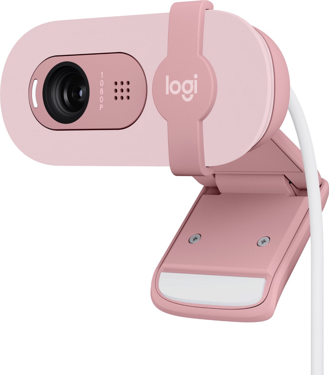 LOGITECH Brio 100 Full HD Webcam Roze