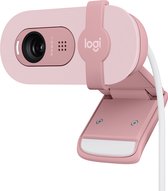 Logitech Brio 100 - Webcam - Full HD - 1080p/30fps - Rose