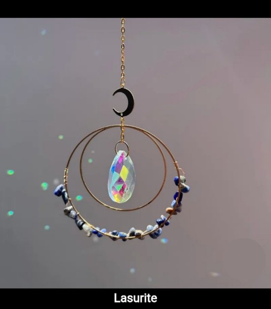 Suncatcher Edelsteen Lapis Lazuli Decoratie