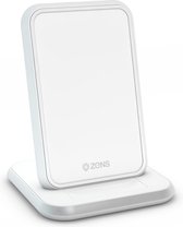 Chargeur Sans Fil Stand Aluminium - White