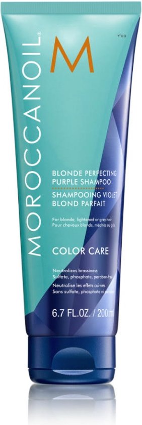 Foto: Moroccanoil purple perfecting shampoo 200 ml