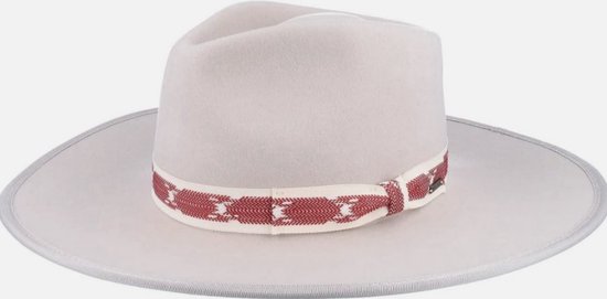 Brixton Jo Rancher hoed van wol - Beige - Maat M