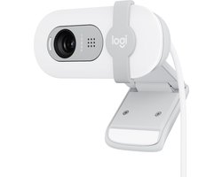 Logitech Brio 100 - Webcam - Full HD - 1080p/30fps - Off White