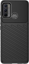 Just in Case Motorola Moto G60 TPU Grip Case (Black)