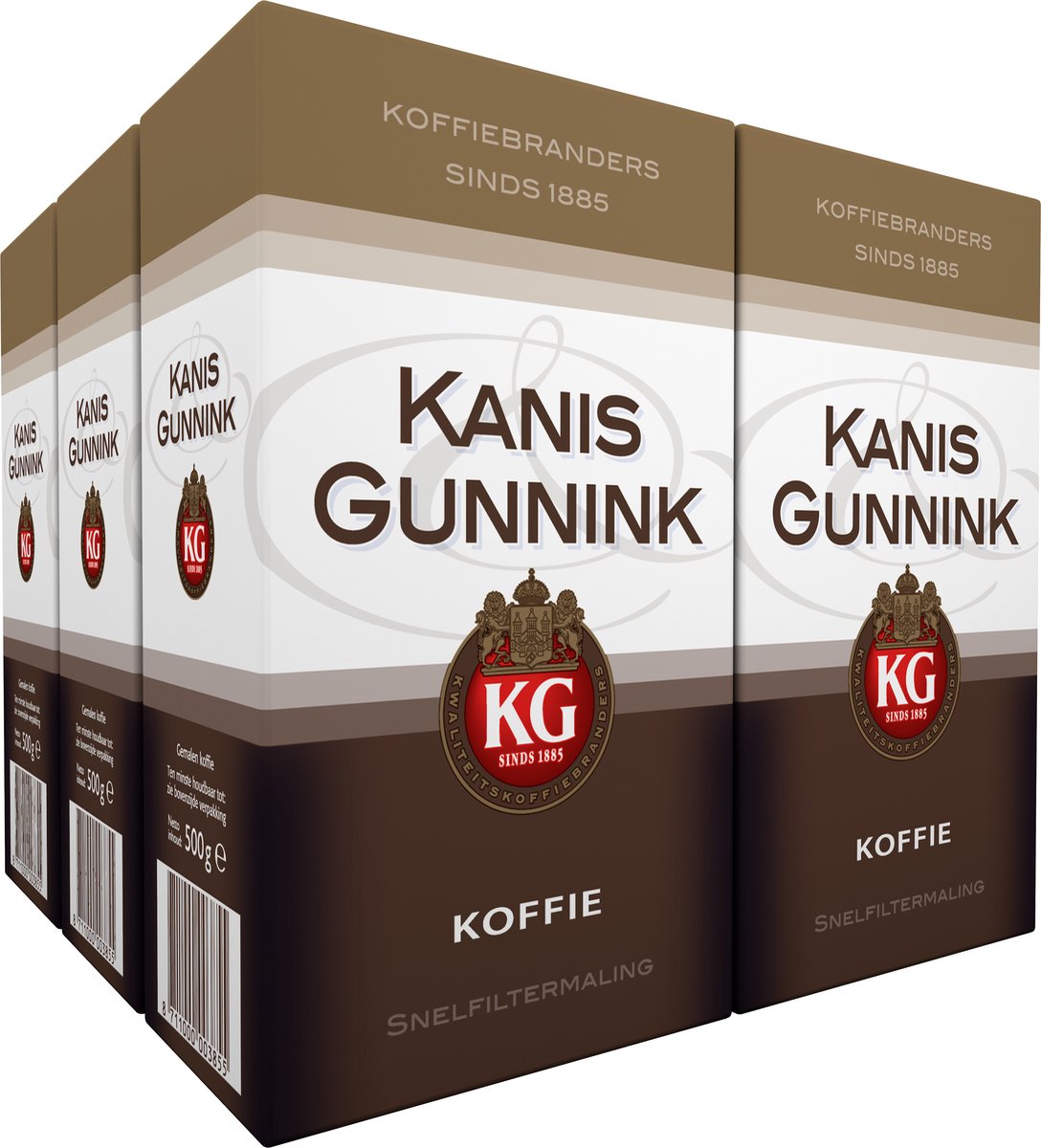 Goedkoopste Kanis & Gunnink Regular Filterkoffie - 6 x 500 gram
