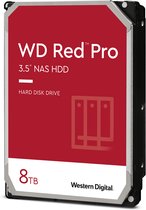 Western Digital WD Red Pro - Interne Harde Schijf 3.5" - NAS - 8 TB