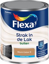 Flexa Strak in de lak - Buitenlak Zijdeglans - Warm Colour 6 - 1l