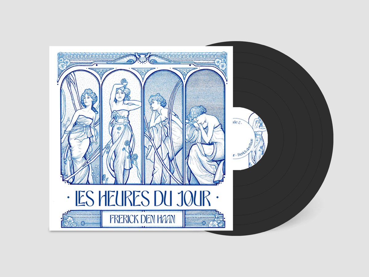 Frerick den Haan - Les Heures du Jour - limited edition vinyl - 10 inch - 110gr