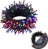 Cheqo® Kerstboomverlichting - Lichtsnoer - Kerstlampjes - Led Verlichting - Kerstverlichting - 180 LED - 13.5 meter - Binnen en Buiten - Multicolor