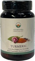 Ayurveda Specialist - Turmeric met Zwarte Peper (Kurkuma, Geelwortel) - Supplement