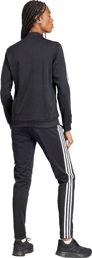 adidas Sportswear Essentials 3-Stripes Tracksuit - Dames - Zwart- M - adidas