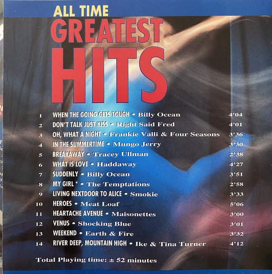 All Time Greatest Hits, Meat Loaf Muziek bol
